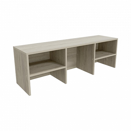 Полка настольная с задней стенкой ПФ006 (1200х320х400) Полка настольная с задней стенкой ПФ006 (1200х320х400)