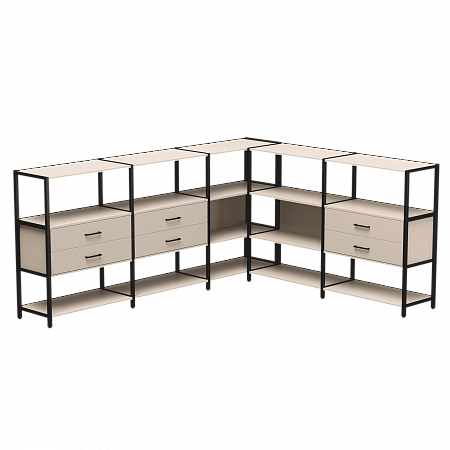 Набор стеллажных систем №15 Everprof EVO (2440x2020x1120) Набор стеллажных систем №15 Everprof EVO (2440x2020x1120)