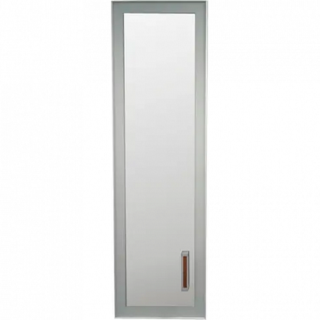 Дверь стеклянная К-980Ф  в алюминиевой раме к узкому стеллажу К-932