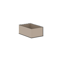 Кашпо UOK 670 (430х670х250)