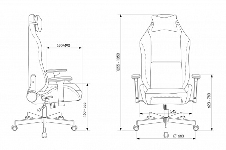 БЮРОКРАТ KNIGHT N1 FABRIC БЮРОКРАТ KNIGHT N1 FABRIC