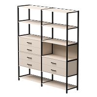 Набор стеллажных систем №8 Everprof EVO (1635x385x1840)
