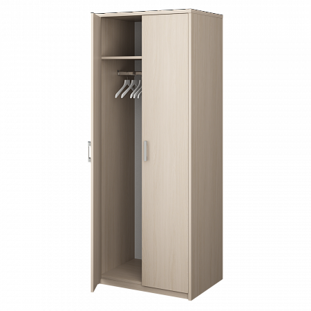 Шкаф для одежды широкий А-307 (77Х58Х200)