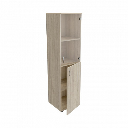 Шкаф узкий, низкий с прозр. стеклом ЛФ229 (400х406х1610) Шкаф узкий, низкий с прозр. стеклом ЛФ229 (400х406х1610)