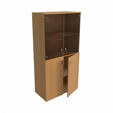 Шкаф низкий с бронз. стеклом ЛФ223 (800х406х1610) Шкаф низкий с бронз. стеклом ЛФ223 (800х406х1610)