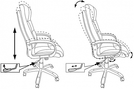 Бюрократ CH-824 fabric Бюрократ CH-824 fabric