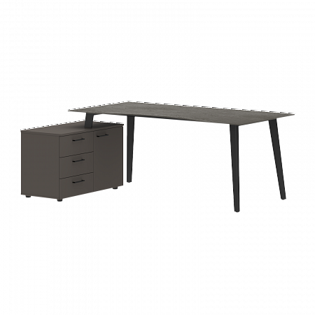 Стол рук. с тумбой левый JCT 1813 L (1800х1300х750)