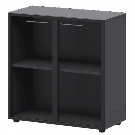 Шкаф низкий со стеклом в ал. рамке СМШ28RS (792x380x811) Шкаф низкий со стеклом в ал. рамке СМШ28RS (792x380x811)