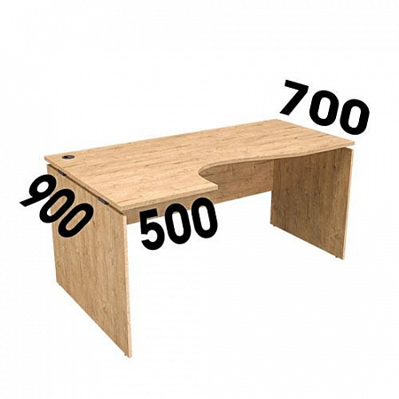 Стол криволинейный СК160L (1600х900х750)