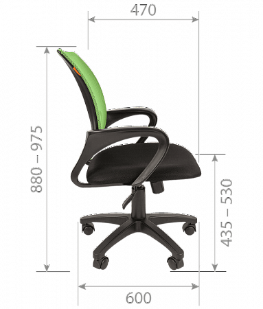 CHAIRMAN 696 BLACK CHAIRMAN 696 BLACK