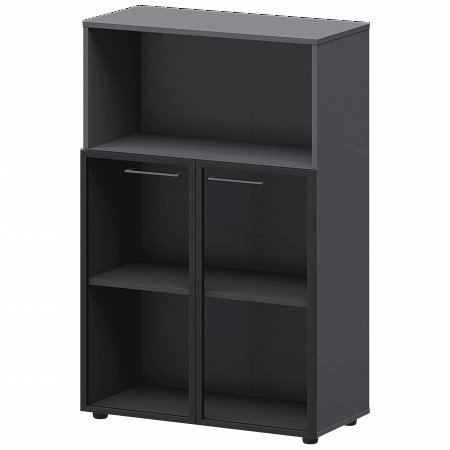 Шкаф средний с нишей со стеклом в ал. рамке СМШ38.28RS (792x380x1190) Шкаф средний с нишей со стеклом в ал. рамке СМШ38.28RS (792x380x1190)