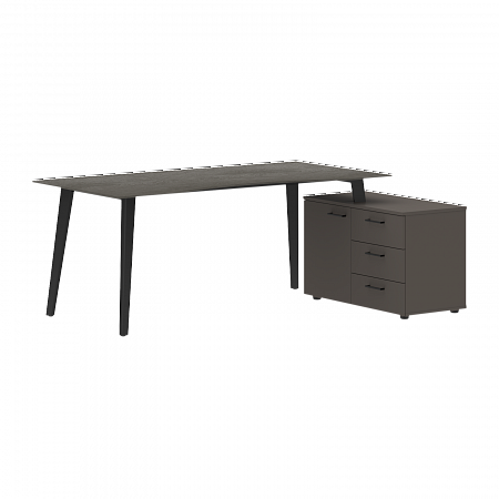Стол рук. с тумбой правый JCT 1813 R (1800х1300х750)