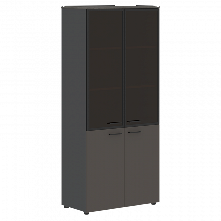 Шкаф комбинированный со стеклом в раме JHC 85.7 (856х452х1949) Шкаф комбинированный со стеклом в раме JHC 85.7 (856х452х1949)